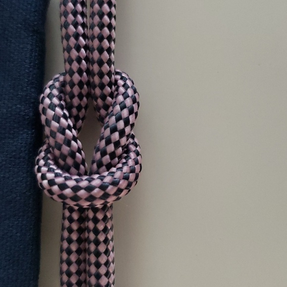 Lemon and Line square knot rope bracelet - Picture 2 of 4